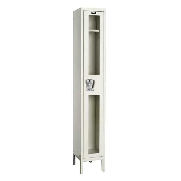 Wardrobe Locker, 12 in W, 12 in D, 78 in H, (1) Tier, (1) Wide, Tan