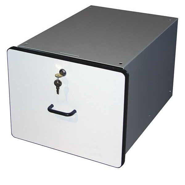 Drawer, 15 W x 19-1/4 D x 12 in. H, Gray