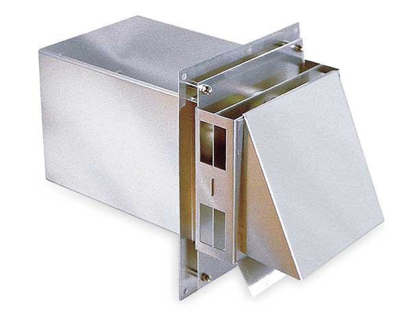 High Temp Side Wall Vent Hood, 3 In