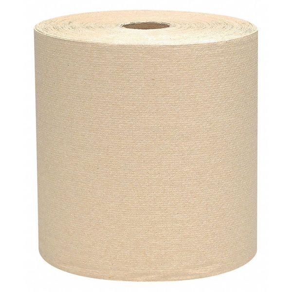 Essential Perforated Roll Paper Towels, 1, Continuous Roll, 800 ft, Natural, 12 PK