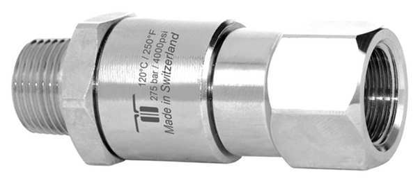 Rotary Union, DGV Swivel, NPTM xNPTF, 3/8In