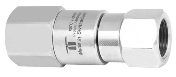 Rotary Union, DGV Swivel, NPTF, 3/8In