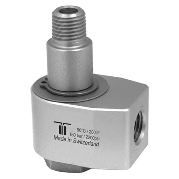 Rotary Union, WDG, NPTF x NPTM, 1/4 x 3/8In