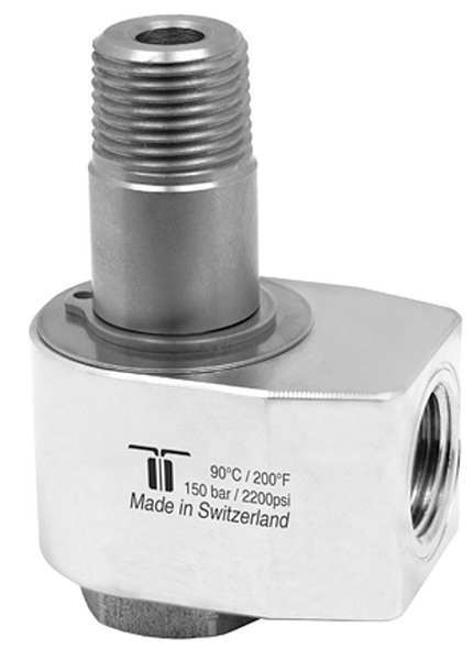 Rotary Union, WDG Swivel, NPTF xNPTM, 3/8In
