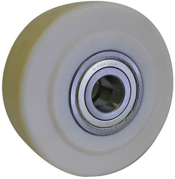 Caster Wheel, Nylon, 4 in., 3300 lb.