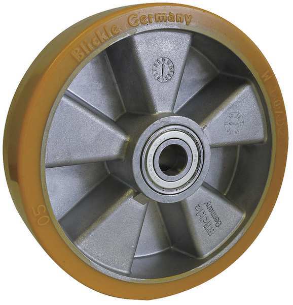 Caster Wheel, Polyurethane, 5 in., 990 lb.