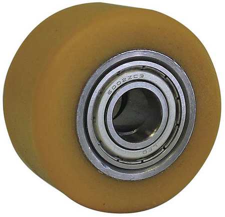 Caster Wheel, Polyurthan, 3-1/8 in., 617 lb