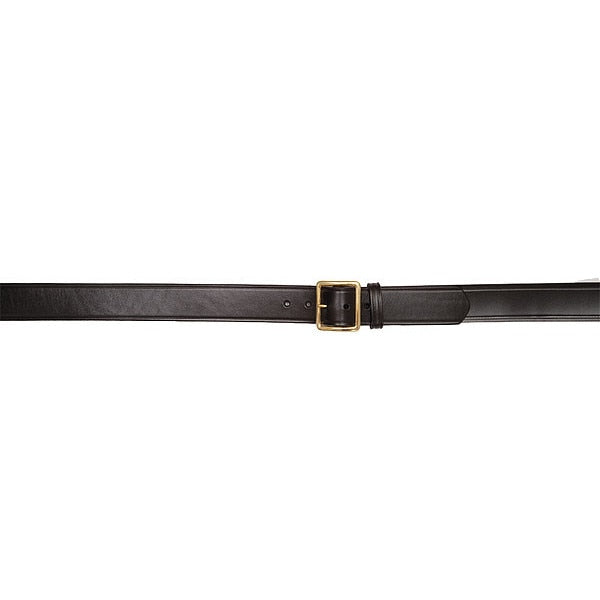 Black Leather (Belt), Brass (Buckle) Pants Garrison Belts, 50