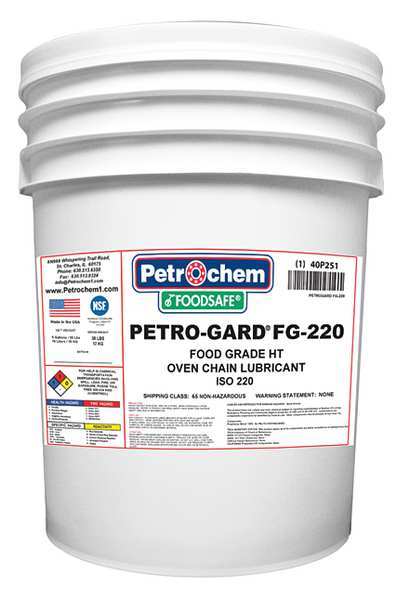 Food Grade High Temp Lubricant, 5 Gal.