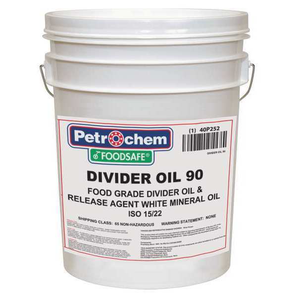 Divider Oil, Food Grade, 5 Gal.