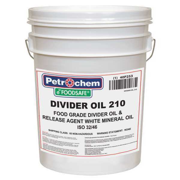 Divider Oil, Food Grade, 5 Gal.