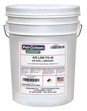 Food Grade Synthetic Lubricant, 5 Gal.