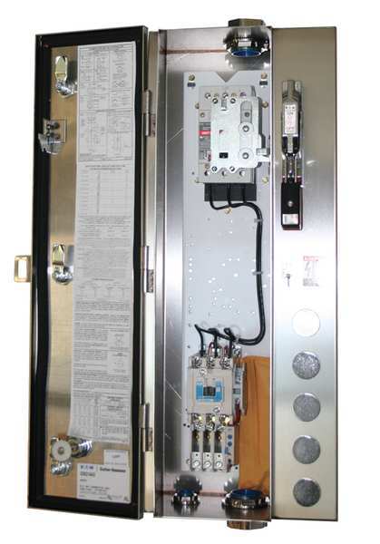 NEMA Fusible Str, Size 2,120V Coil, 4X Enc