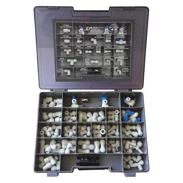 Polypropylene Service Repair Kit, 1/4 in, 3/8 in Tube Size