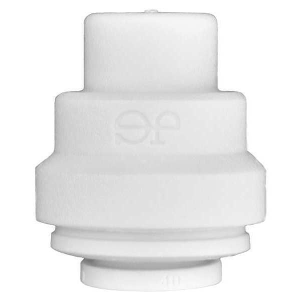 Polypropylene End Cap, 1/4 in Tube Size