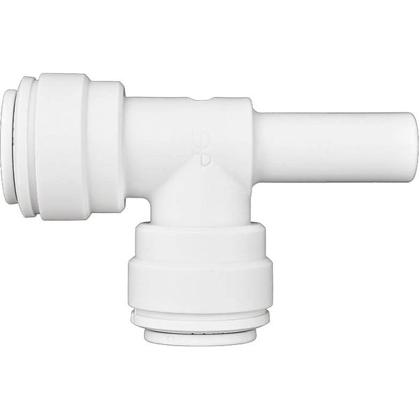 Polypropylene Stackable Tee, 3/8 in Tube Size