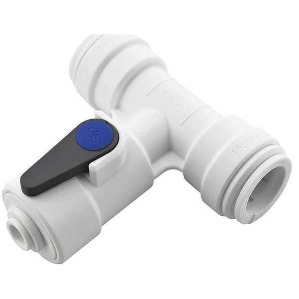 Angle Supply Stop, Acetal Copolymer, 1/4