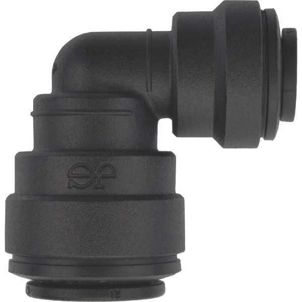 Polypropylene Reducing Elbow, 1/4 in, 3/8 in Tube Size