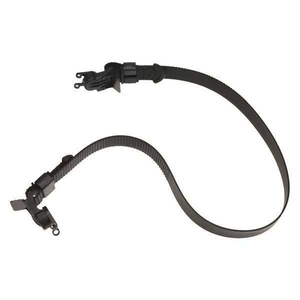 Goggle Strap Assembly, Black, Rubber