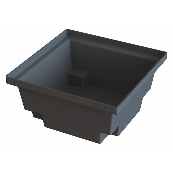 ProChemÂ® Containment Basin, Tank Containment Unit, 33.5 Gal, Holds tank size 25