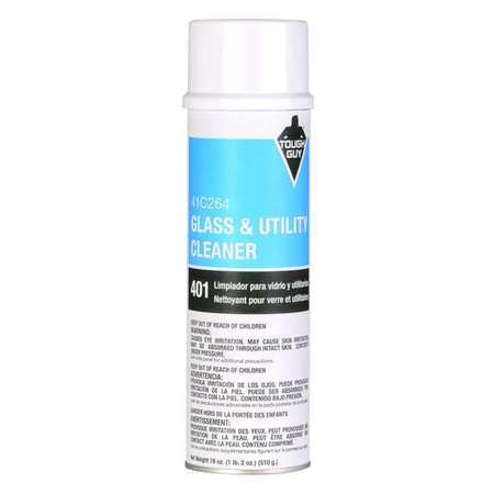 Foam Glass Cleaner, 20 oz., White, Floral, Aerosol Can