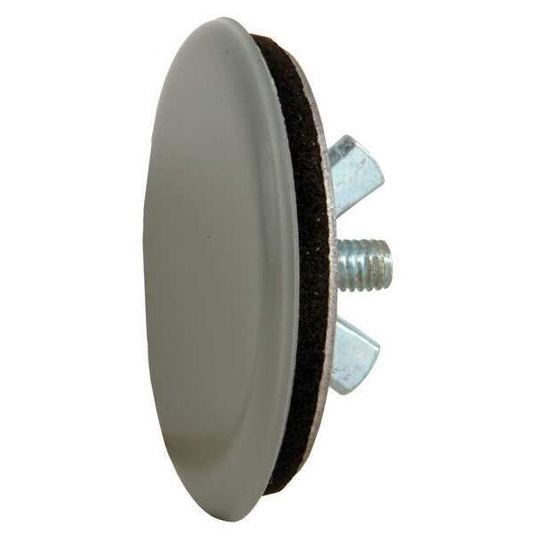 Hole Plug, 1.57 In Hole dia., Carbon Steel