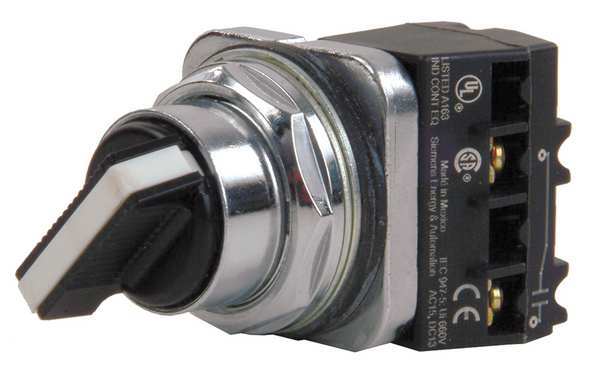 Non-Illum Selectr Swtch, 30mm, 2 Pos, Lever