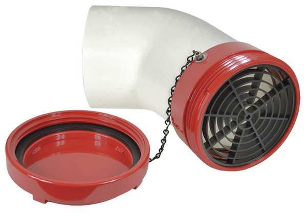 Dry Hydrant 45 Adapter, 5 In Male