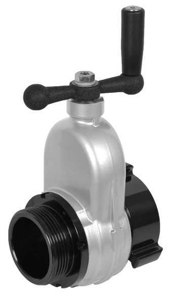 Gate Valve, Female NH, Aluminum, Non Rising