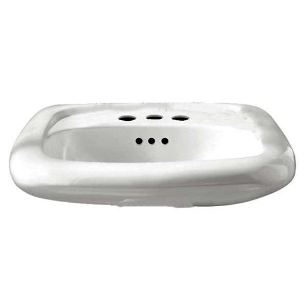 Bathroom Sink, 21-1/4 In. W, 6-1/2 In. H