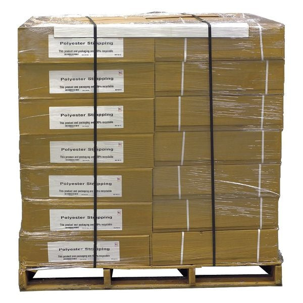 Strapping, Polyester, 2400 ft. L, PK28