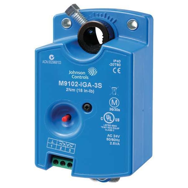 Electric Actuator, 18 in.-lb., -4 to 140
