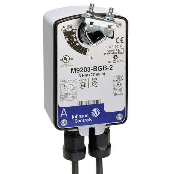 Electric Actuator, 27 in.-lb.-22 to 140
