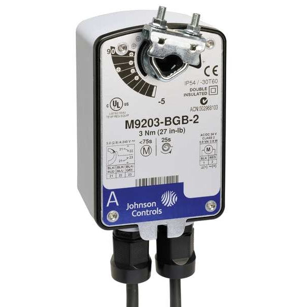 Electric Actuator, 27 in.-lb., -22 to 140