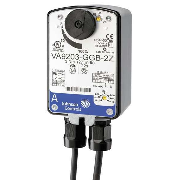 Elec Act, 27 In.-lb., On-Off, 24VAC