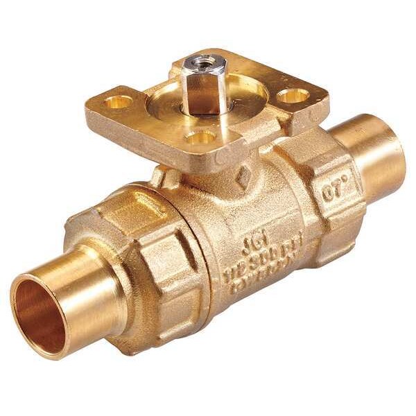 Ball Valve, 2 Way, SS Trim, Sweat 1