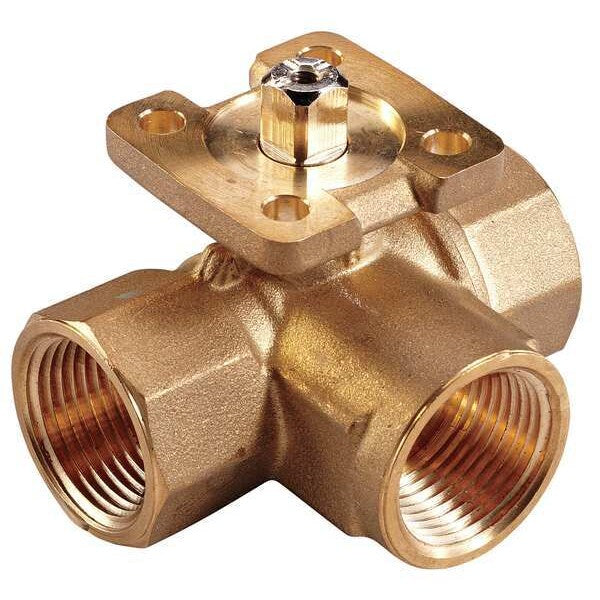 Ball Valve, 3 Way, SS Trim, (F)NPT 3/4
