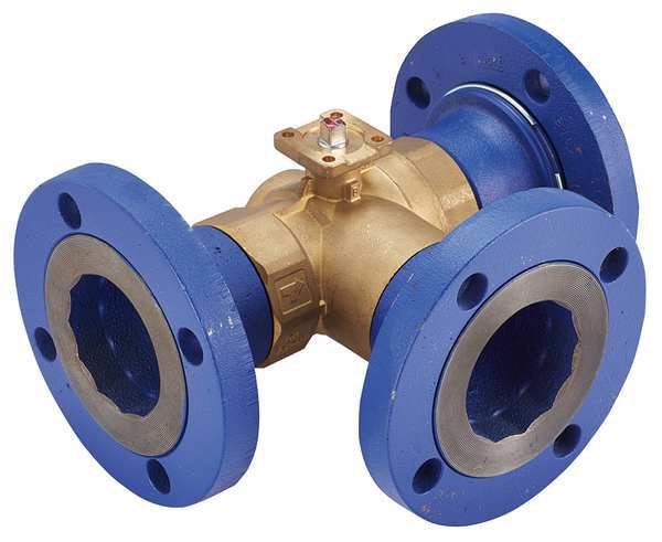 Ball Valve, 3 Way, SS Trim, Flanged 4