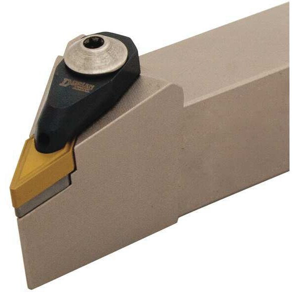 Indexable Boring Bar, AS-24S-ADWLNL-4, 10 in L, High Speed Steel, Trigon Insert Shape