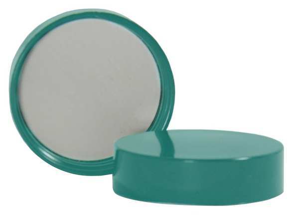 Cap, 15-425mm Screw Closure, Green, PK500