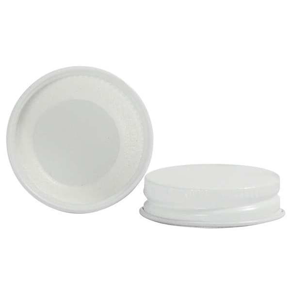 Closure, 89-400, Metal, White, PK700