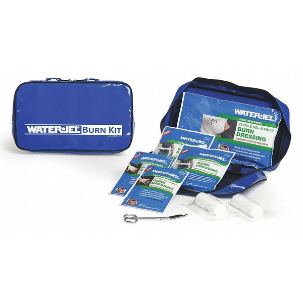 Burn Care Kit, Vinyl Case, Blue, 9
