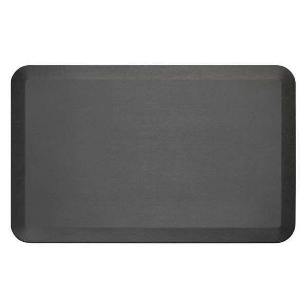 Anti Fatigue Mat, Black, 2 ft. 8