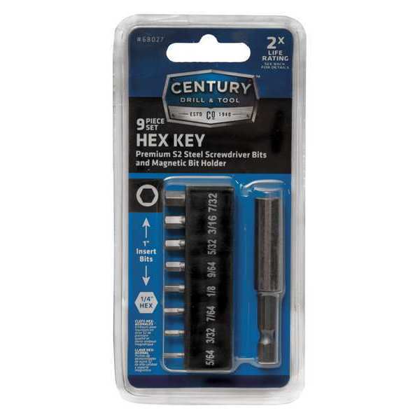 7 Piece SAE Hex Key Set, 68027