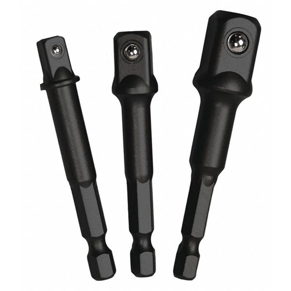 Impact Pro Socket Adapter, 3 Pc Set