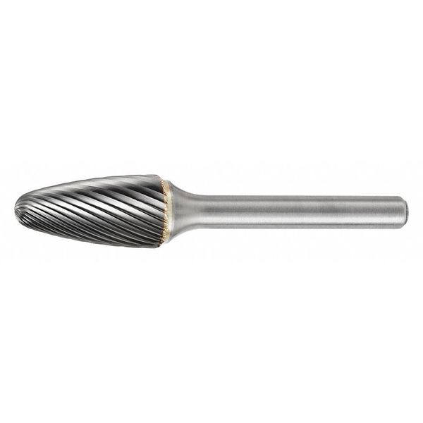 Carbide Bur, Round Nose Tree Shape
