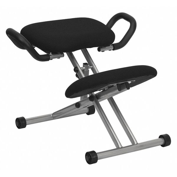 BlackKneeling Office Chair, 25