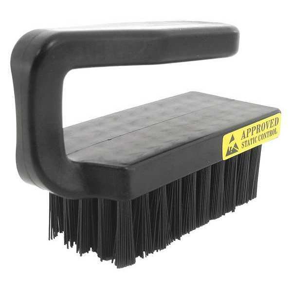 Synthetic Fiber Botron B09927 Conductive Brush 3.75in, Plastic