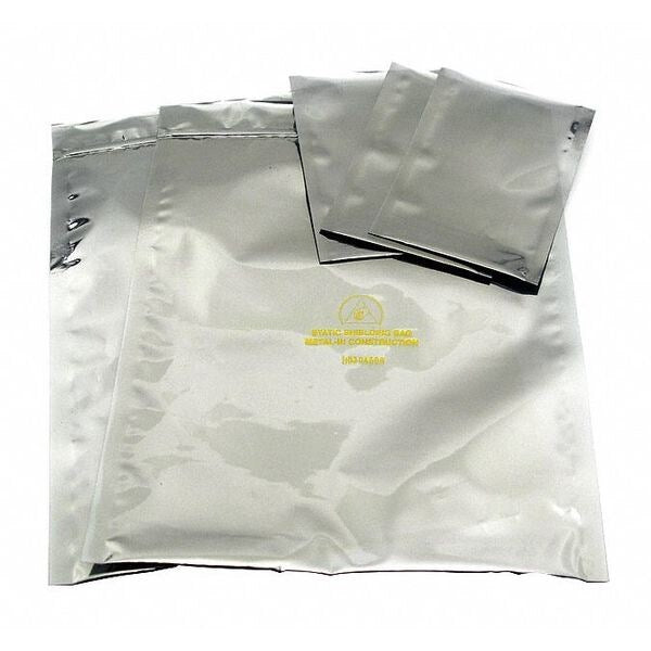 ESD Metal In 3mil Flat Bag 4inx8in, PK100