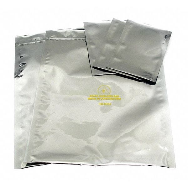 ESD Metal In 3mil Zip Bag 4inx6in, PK100